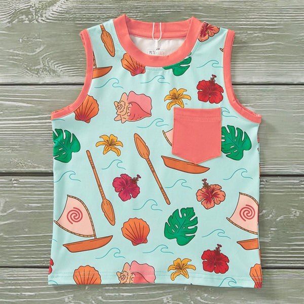 Island Princess Tank Shirt Unisex/Boys