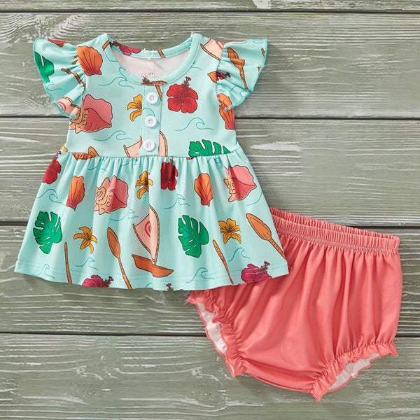 Island Princess Bummie Set