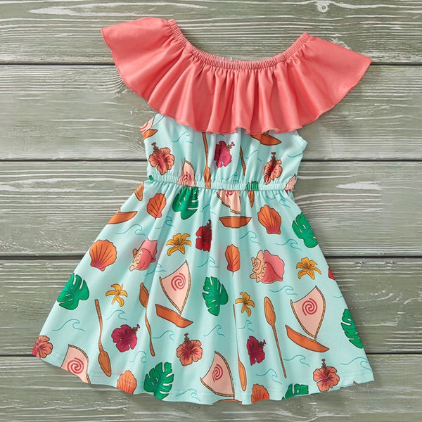 Island Princess Ruffle Dress
