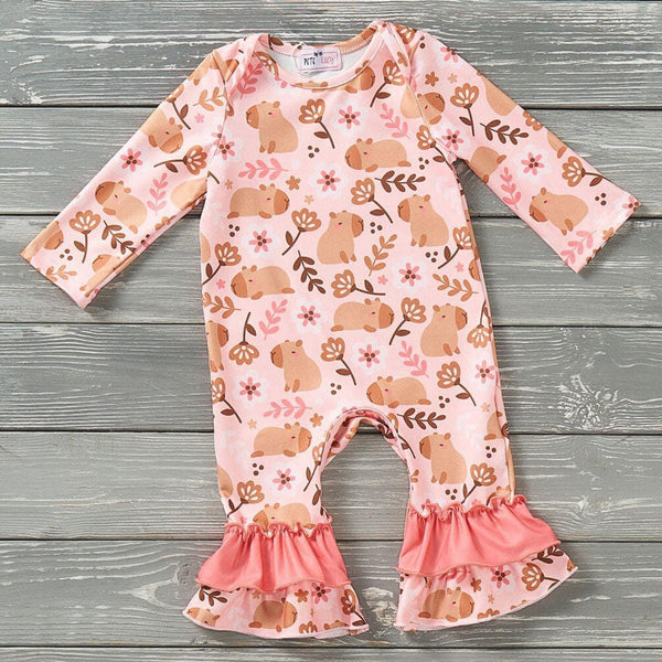 Happy Capybara Romper