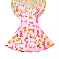 Western Boots Dress