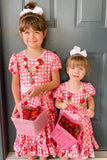 Strawberry Shortcake Inspired Twirl Dress