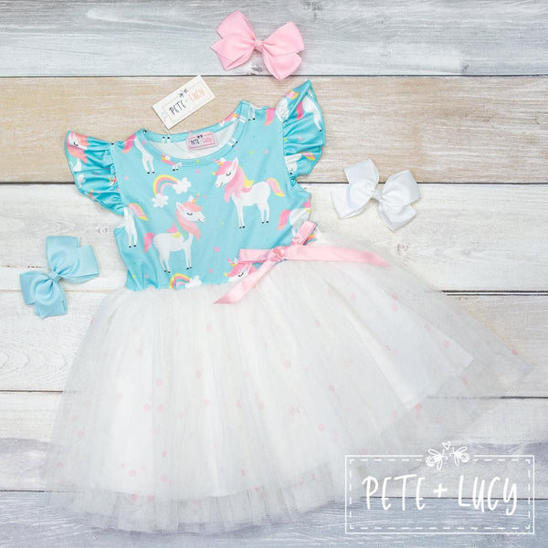 Unicorn Love Tulle Dress