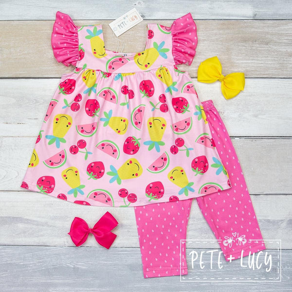 Sweet Fruits Capri Set