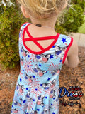 Americana Cats TWIRL dress