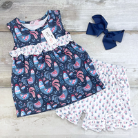 Cluck Cluck Cutie Short Set