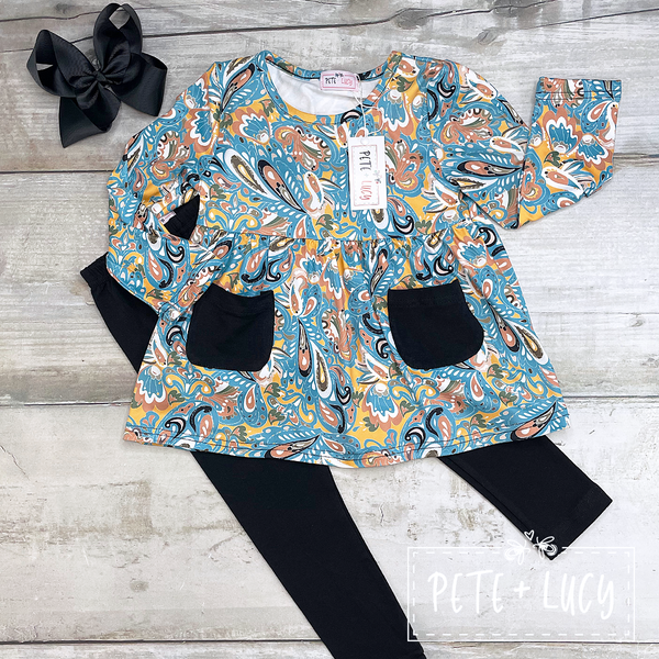 Paisley Swirl Pant set