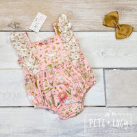 Vintage Goats Romper